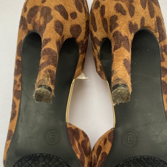 Mossimo Supply Co. Brown Leopard Heels - Picture 5 of 5